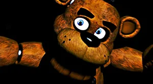 Freddy Fazbear's Frightening Stare Wallpaper