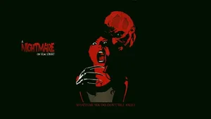 Freddy Krueger Dark Caricature Wallpaper