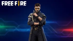 Free Fire Alok Rare Diamond Character Wallpaper