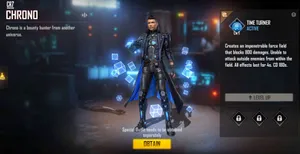 Free Fire Chrono Abilities Wallpaper