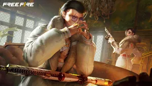 Free Fire Criminal Bundle White Coats Criminals Wallpaper