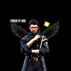 Free Fire Dj Alok With Wings Wallpaper