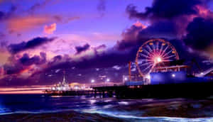 Free To Use Santa Monica Pier Wallpaper