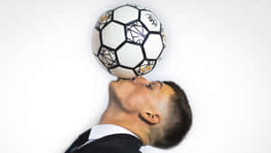 Freestyle Soccer Ball Balance Trick Wallpaper