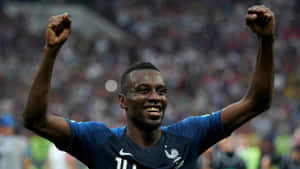 French Football Player Blaise Matuidi Victory Wallpaper