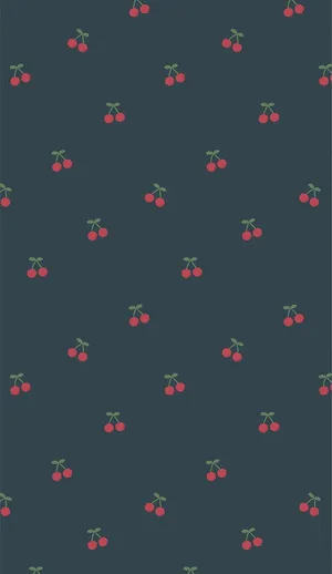 Fresh And Vibrant Red Cherries Wallpaper