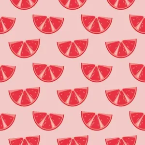 Fresh Pink Grapefruit Slices Wallpaper