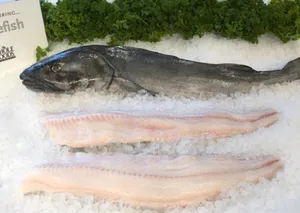 Fresh Sablefishand Filletson Ice Wallpaper