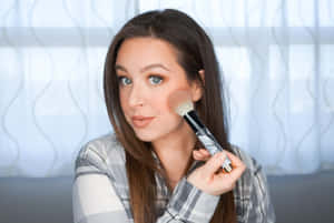 Fresh Spring Makeup Look Wallpaper