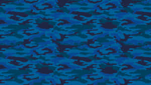 Freshly Printed Blue Bape Camo T-shirt Wallpaper