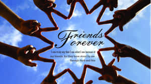 Friends Forever Quotes Wallpaper