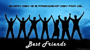 Friendship Day Best Friend Quotes Wallpaper