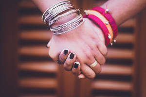 Friendship Hands Holding Wallpaper