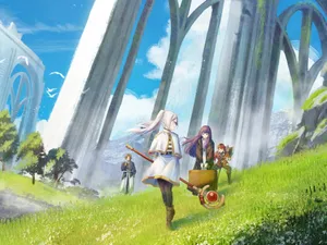 Frieren Adventure Begins Wallpaper