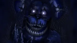 Frightening Fnaf Wallpaper With Eerie Animatronics Wallpaper