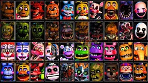 Frightful Custom Night Challenges Wallpaper