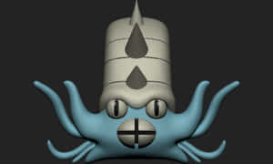 Front View Of A 3d Omastar Wallpaper