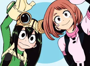 Froppy And Uraraka Aesthetic Wallpaper
