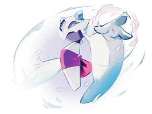 Froslass Wtih Smoky Wind Graphics Wallpaper