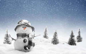 Frosty The Snowman - Spreading Christmas Joy To All! Wallpaper