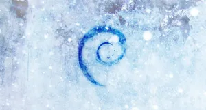 Frozen Swirl Abstract Wallpaper