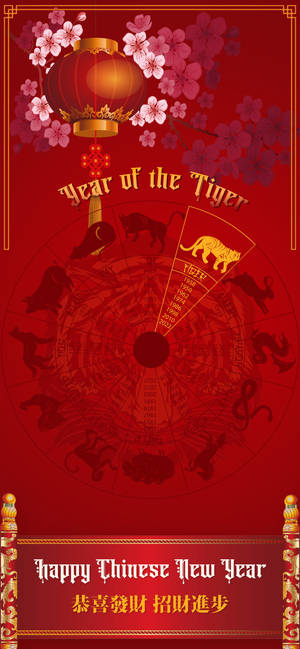 Fruitful Chinese New Year Wallpaper