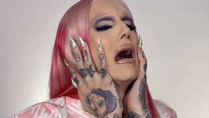 Frustrated Jeffree Star Wallpaper