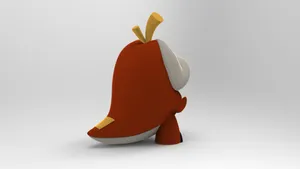 Fuecoco Pokemon From The Back Wallpaper