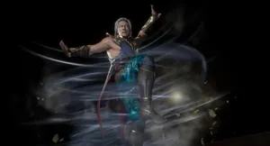 Fujin, The God Of Wind, Unleashes His Power In Mortal Kombat Wallpaper