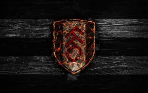 Fulham Fc Burning Crest Wallpaper