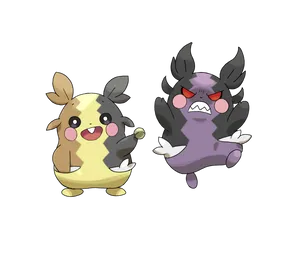 Full Belly And Hungry Morpeko Wallpaper