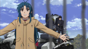 Full Metal Panic Courageous Couple Wallpaper