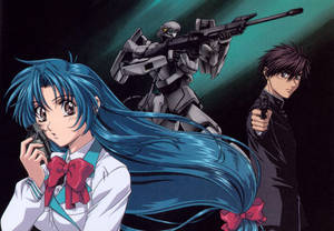 Full Metal Panic Mischievous Characters Wallpaper