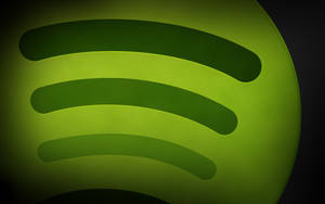 Full-screen Spotify Logo Wallpaper