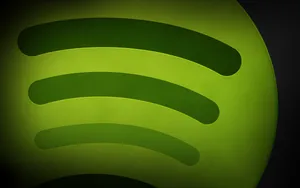 Full-screen Spotify Logo Wallpaper