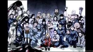 Fullmetal Alchemist Brotherhood Characters Wallpaper