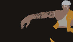 Fullmetal Alchemist's Scar - Unleashing His Power Wallpaper