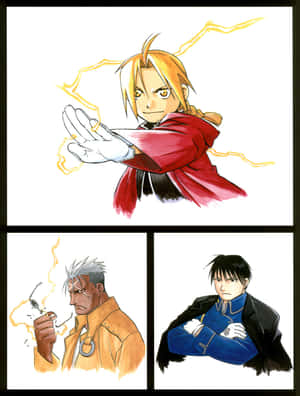 Fullmetal Alchemist: Scar In Action Wallpaper