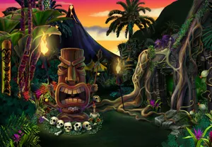 Fun And Colorful Playground For Kids Wallpaper