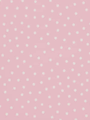 Fun And Feminine Colourful Pink Polka Dot Design Wallpaper