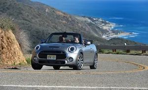 Fun In The Sun With A Mini Cooper Convertible Wallpaper