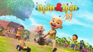Fun Times With Upin Ipin Wallpaper