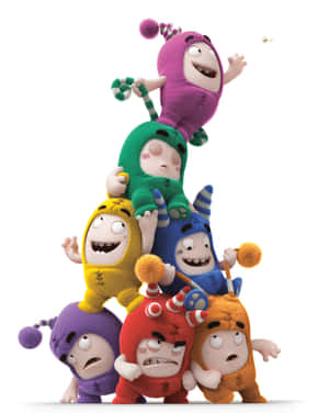 Fun With Oddbods! Wallpaper