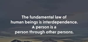 Fundamental Law Of Human Beings Wallpaper