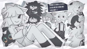 Fundamental Paper Education Characters Wallpaper