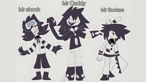 Fundamental Paper Education Characters Wallpaper