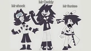 Fundamental Paper Education Characters Wallpaper