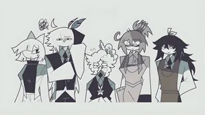 Fundamental Paper Education Characters Wallpaper