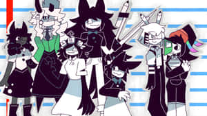 Fundamental Paper Education Characters Wallpaper