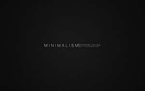 Fundamentals Of Minimalism Wallpaper